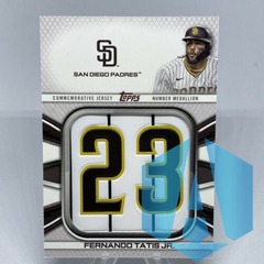 2022 Topps Series 1 Player Jersey Number Medallion Fernando Tatis Jr. #23